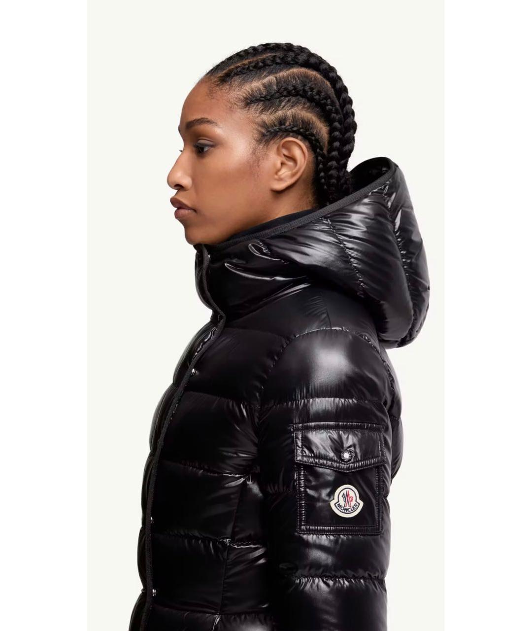 MONCLER Черная куртка, фото 4