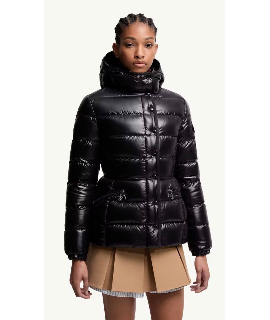 MONCLER Черная куртка, фото 2