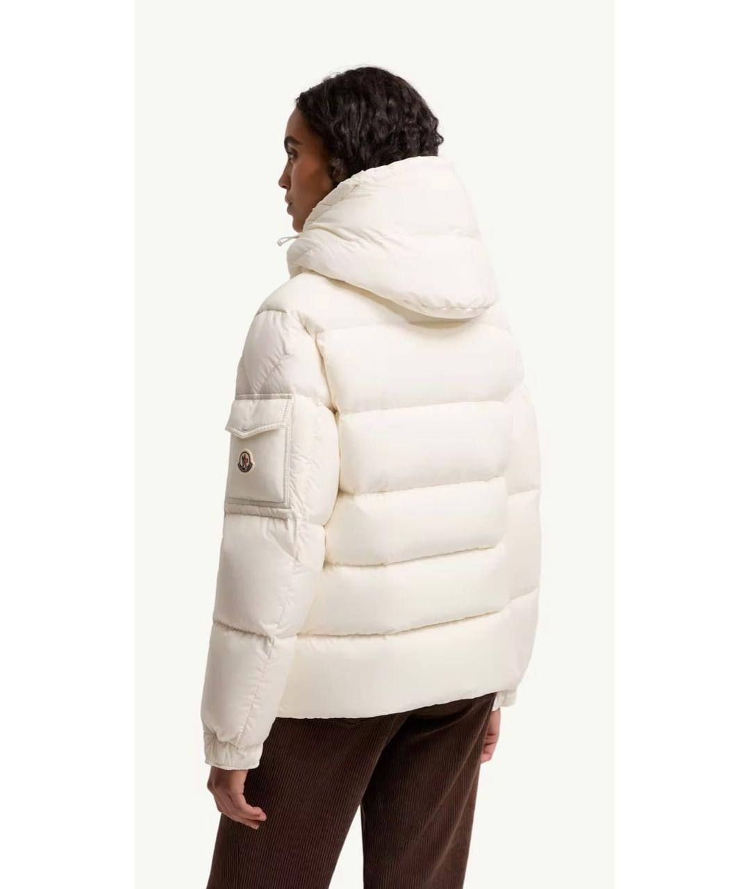 MONCLER Белая куртка, фото 3