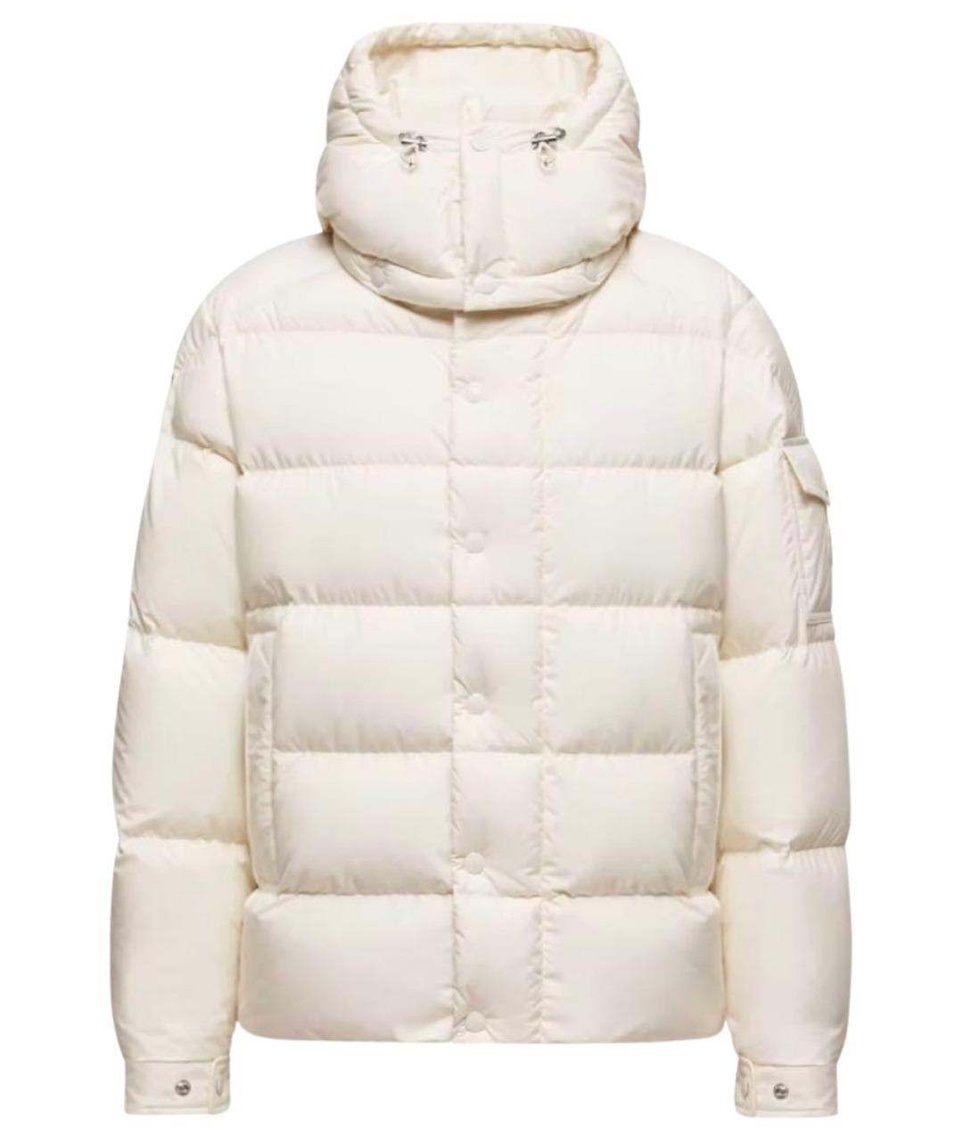 MONCLER Белая куртка, фото 1