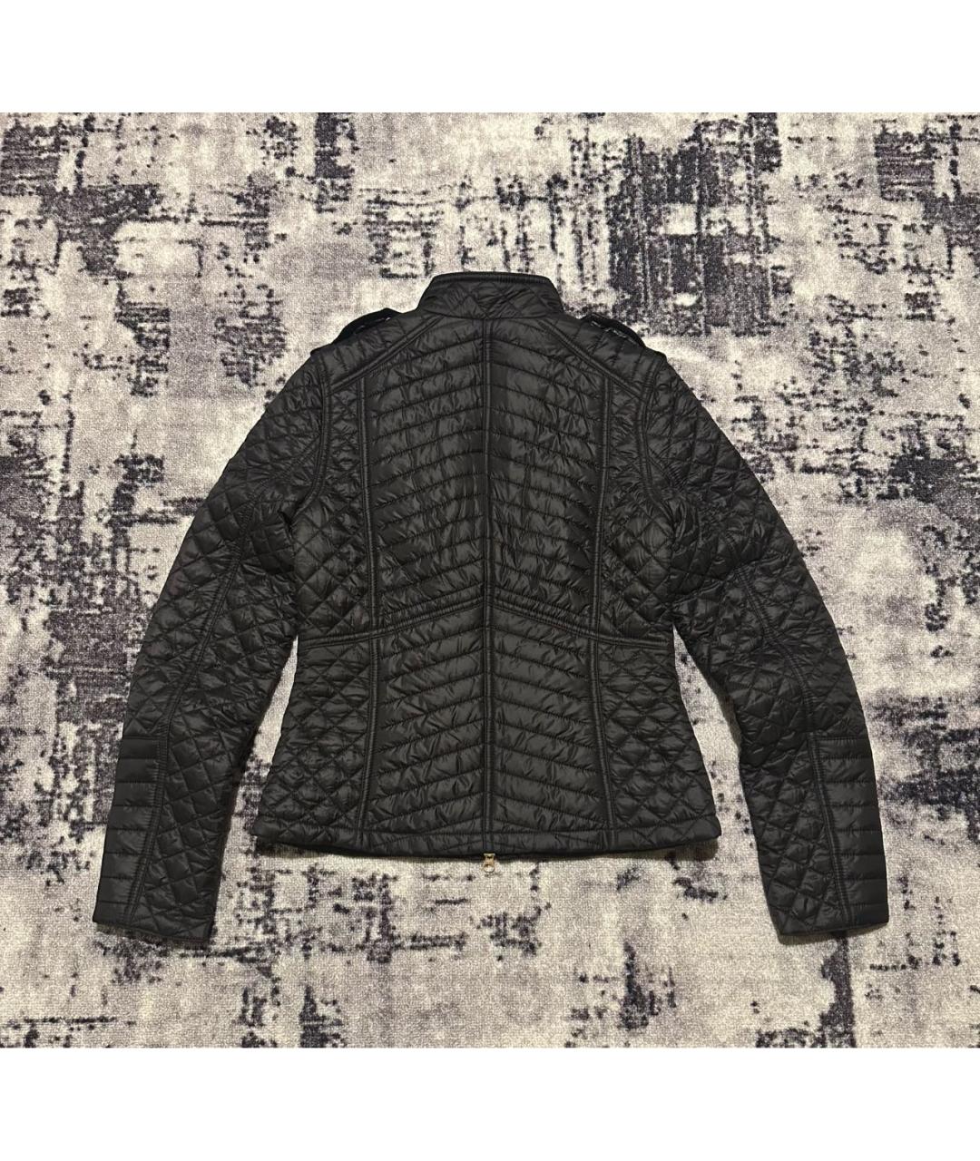 BARBOUR Черная полиамидовая куртка, фото 2