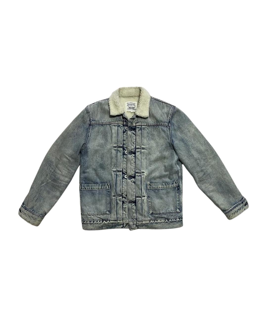 LEVI'S Голубая деним куртка, фото 1