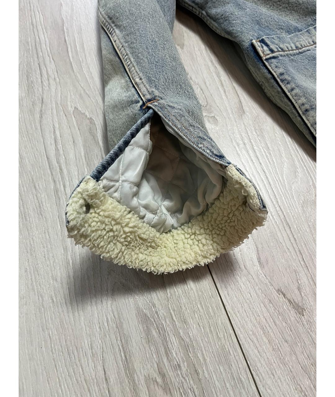 LEVI'S Голубая деним куртка, фото 8