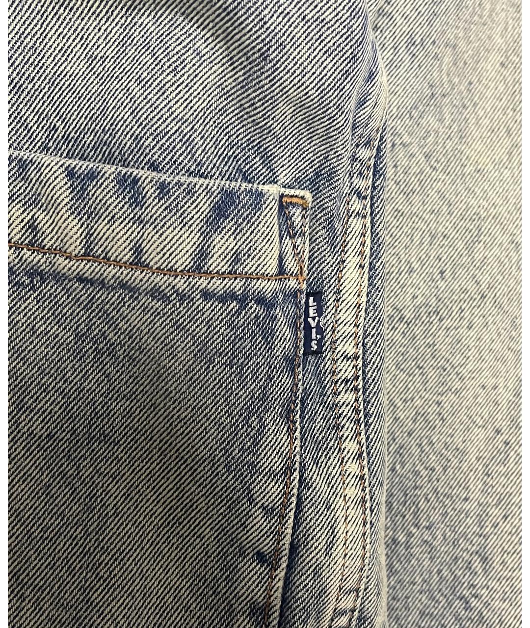 LEVI'S Голубая деним куртка, фото 5