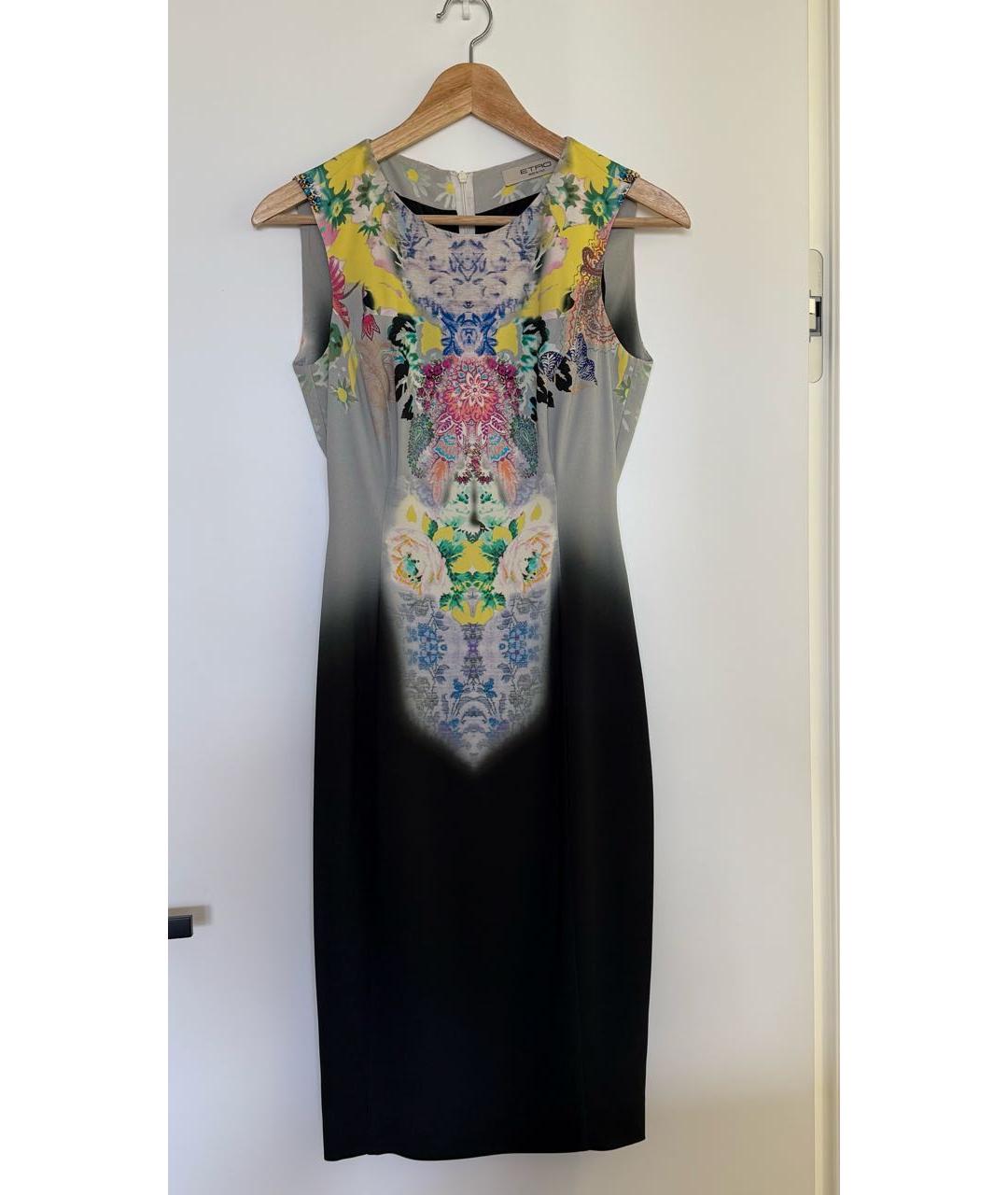 ETRO Мульти вечернее платье, фото 4