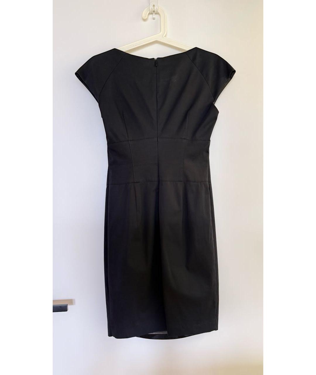 HUGO BOSS Черное коктейльное платье, фото 3