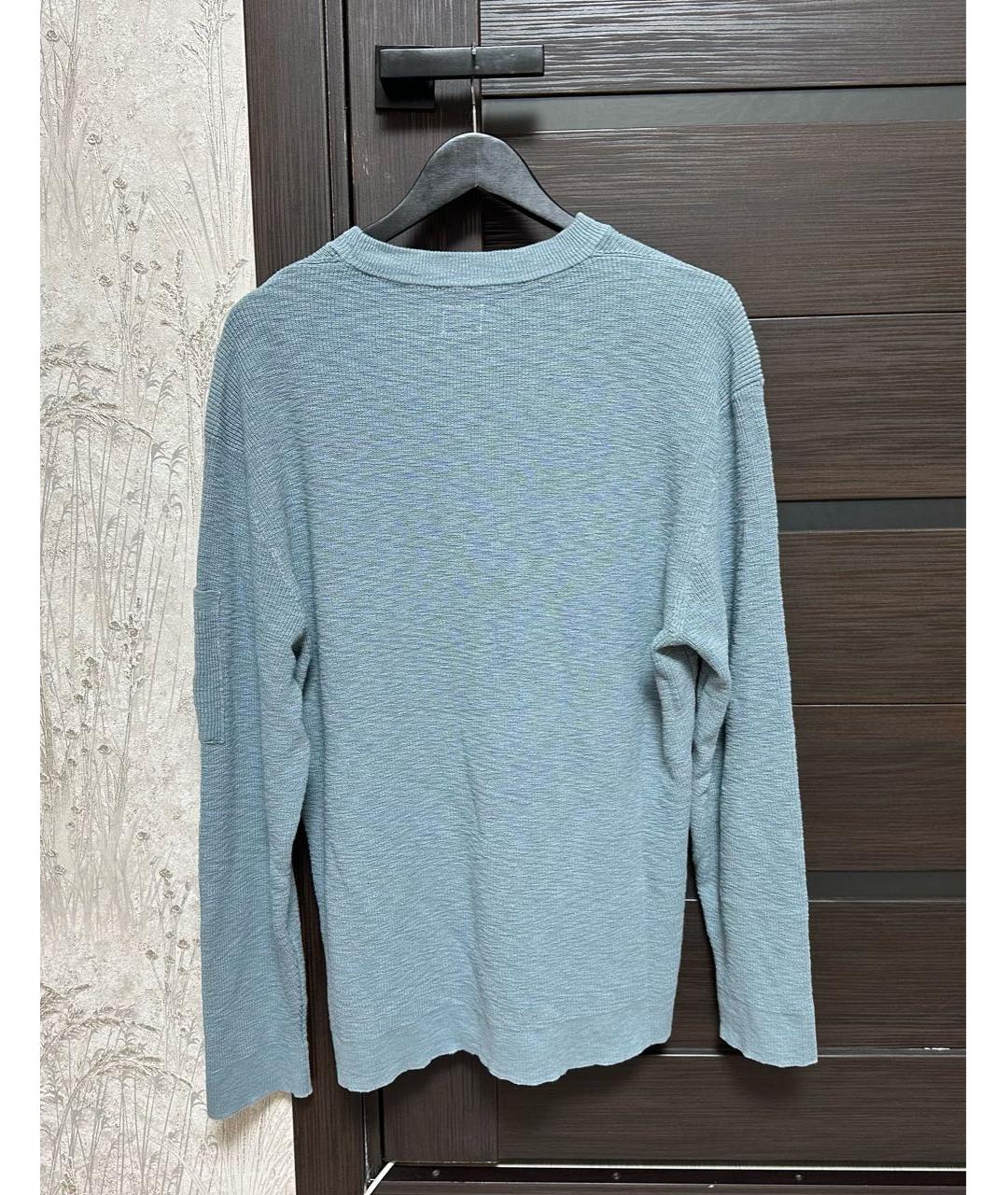 CP COMPANY Голубой хлопковый джемпер / свитер, фото 2