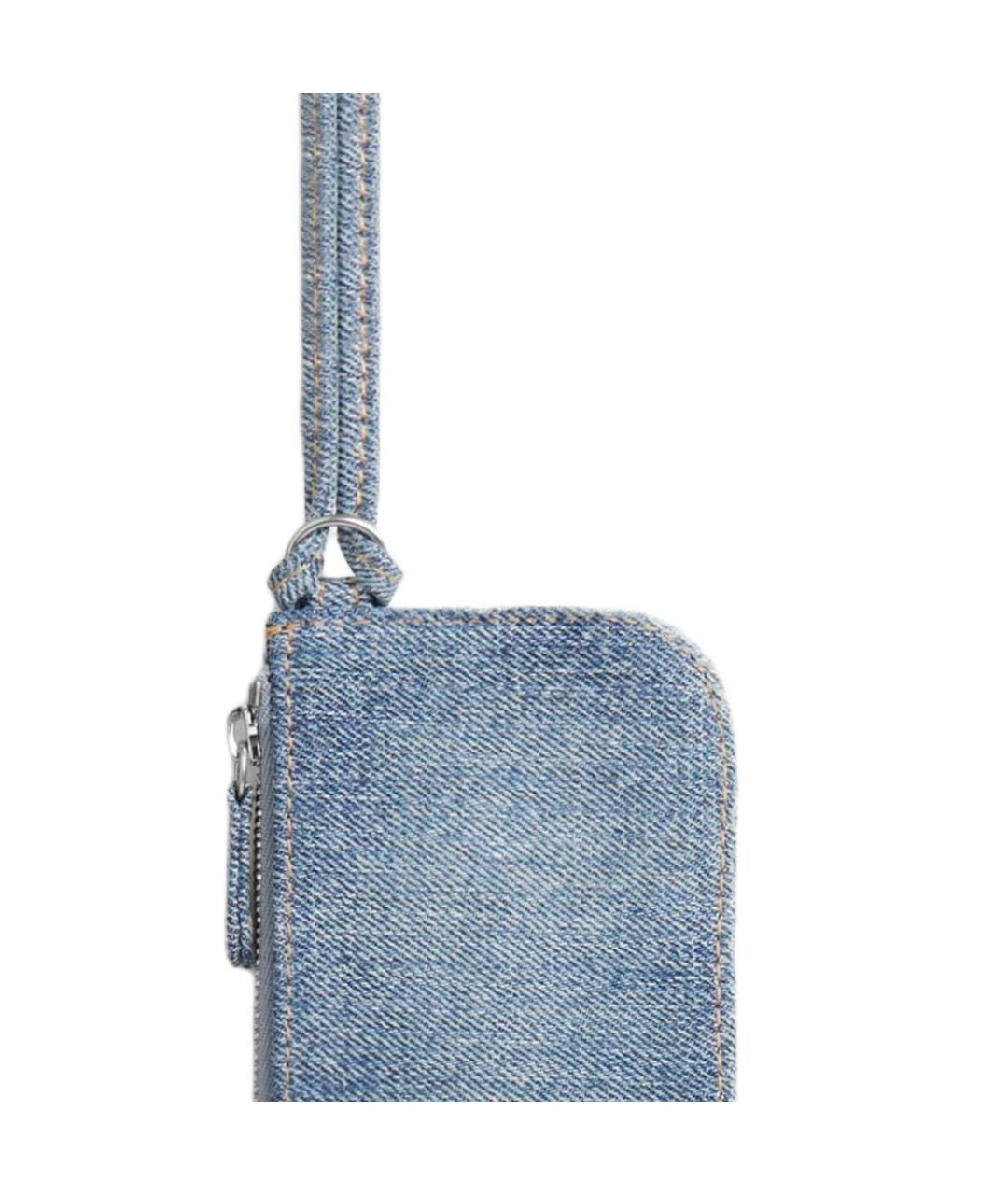 BALENCIAGA Синий кошелек, фото 5