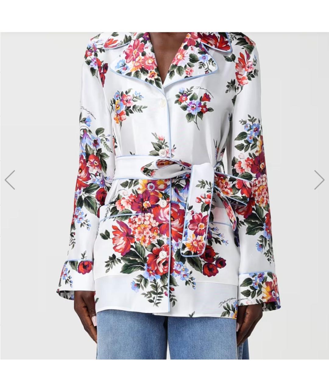 DOLCE&GABBANA Шелковая рубашка, фото 6