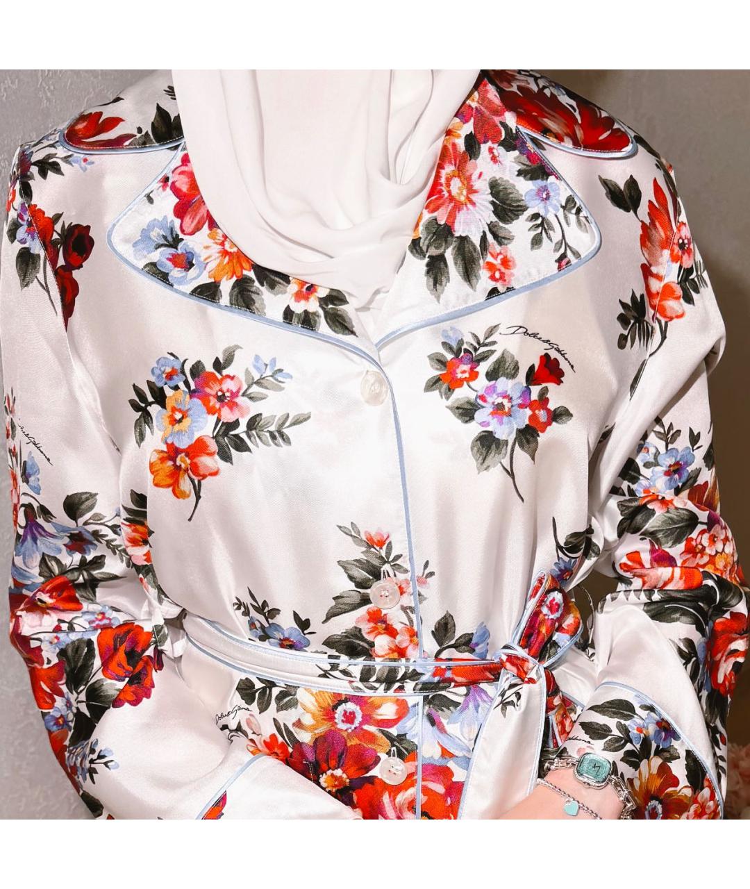 DOLCE&GABBANA Шелковая рубашка, фото 4