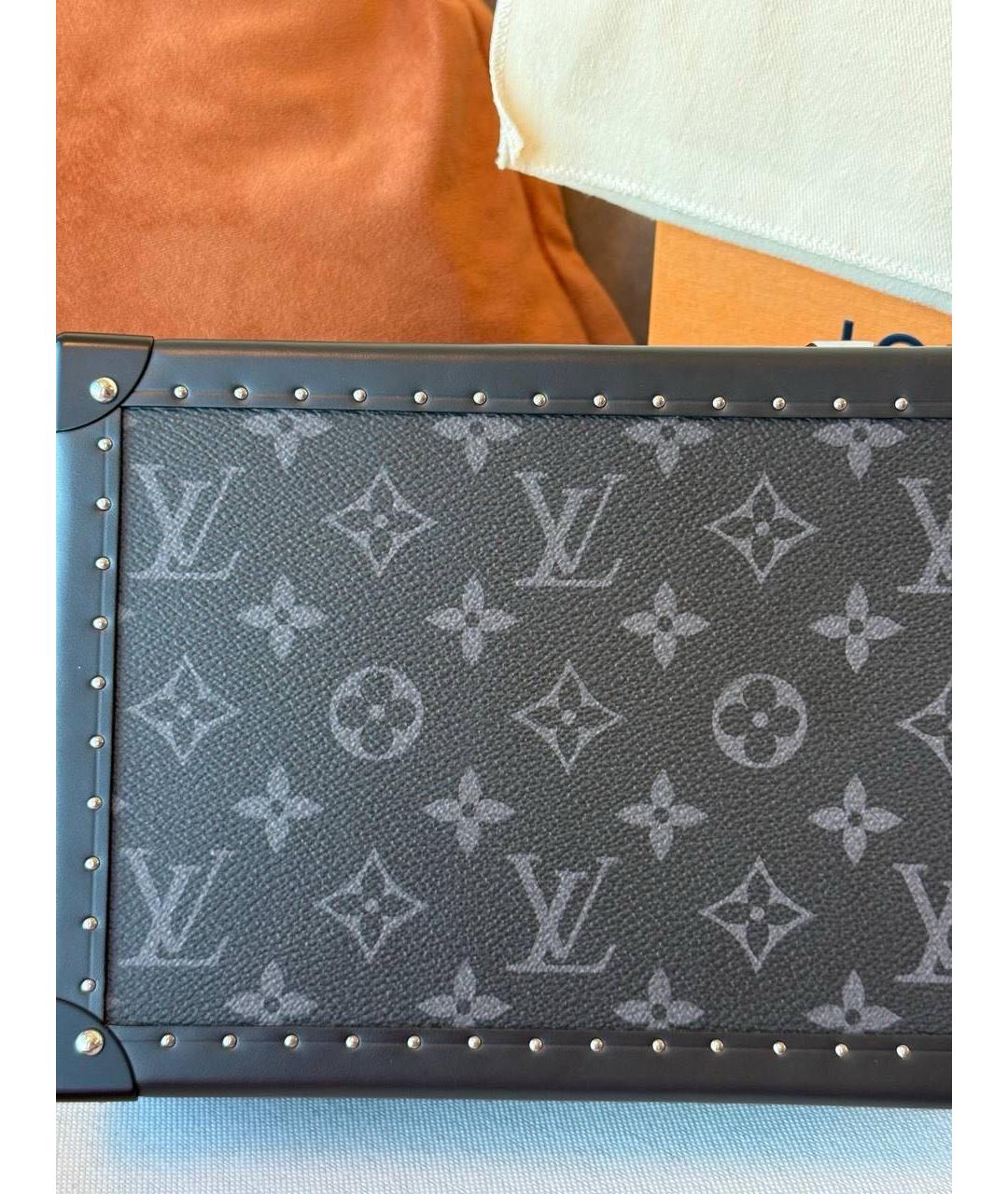 LOUIS VUITTON Черная сумка на плечо, фото 5