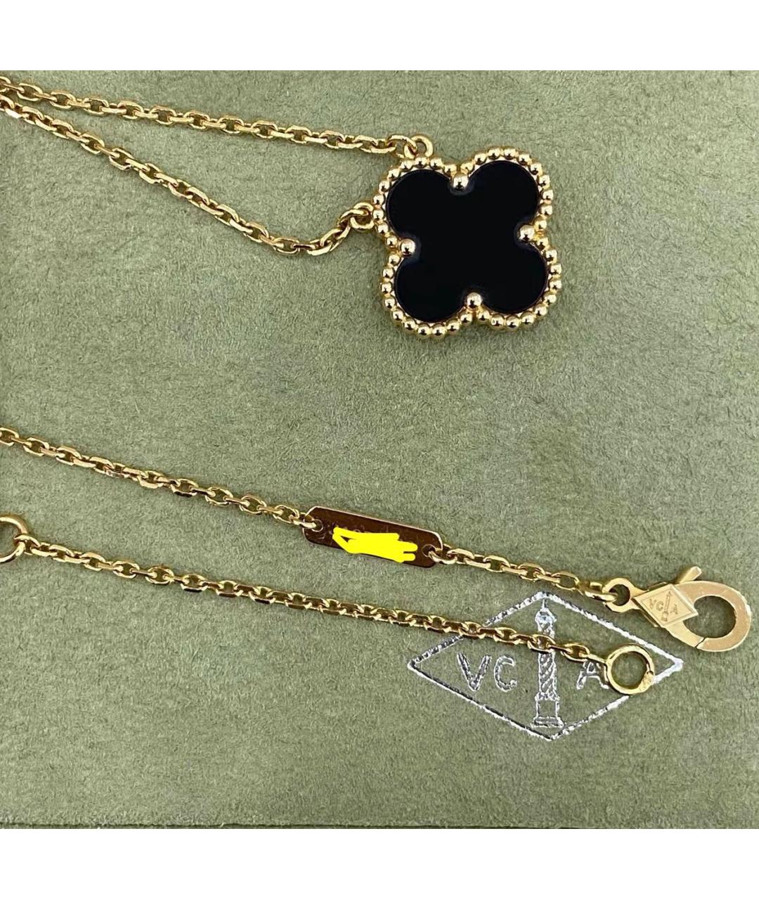 VAN CLEEF & ARPELS Черная подвеска, фото 3