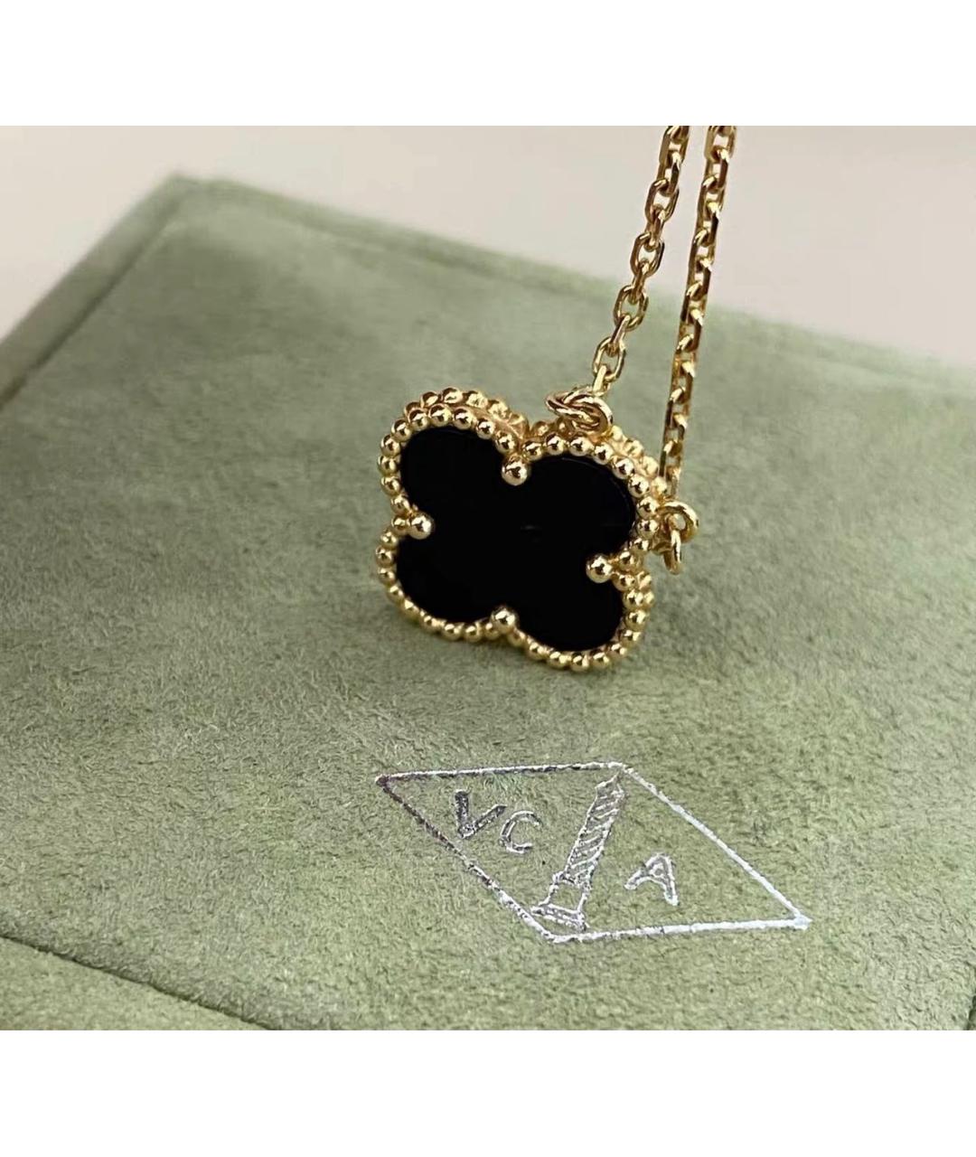 VAN CLEEF & ARPELS Черная подвеска, фото 4