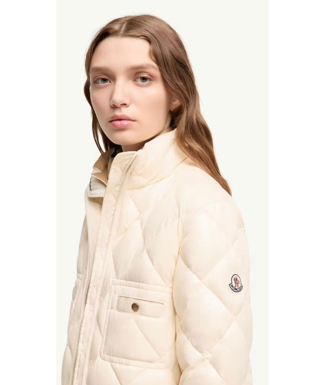 MONCLER Бежевая куртка, фото 5