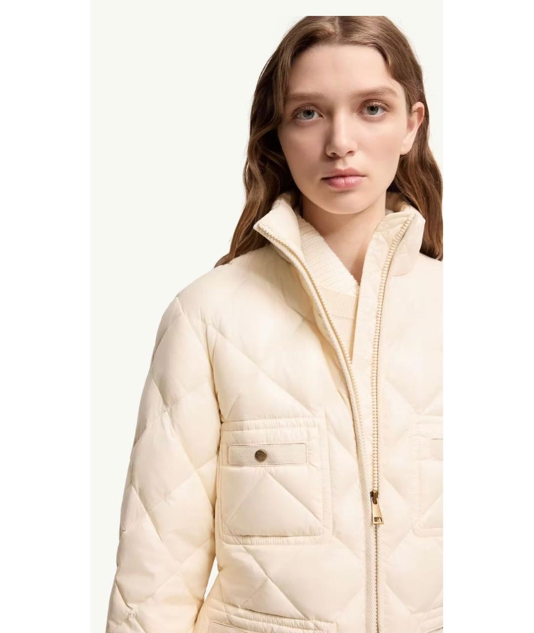 MONCLER Бежевая куртка, фото 4