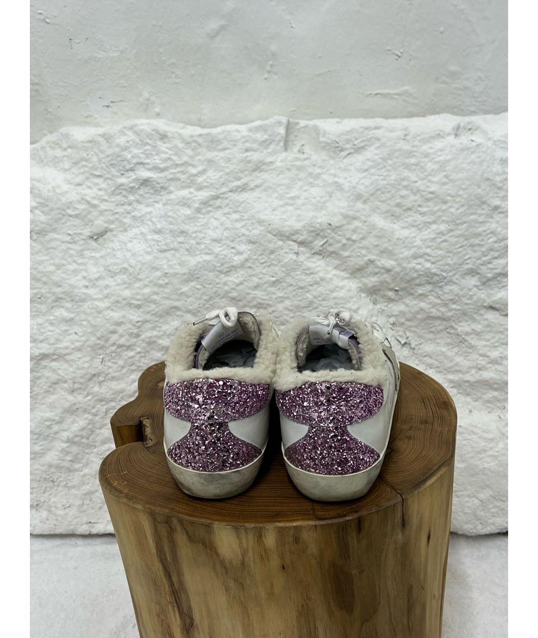 GOLDEN GOOSE Белые кеды, фото 4