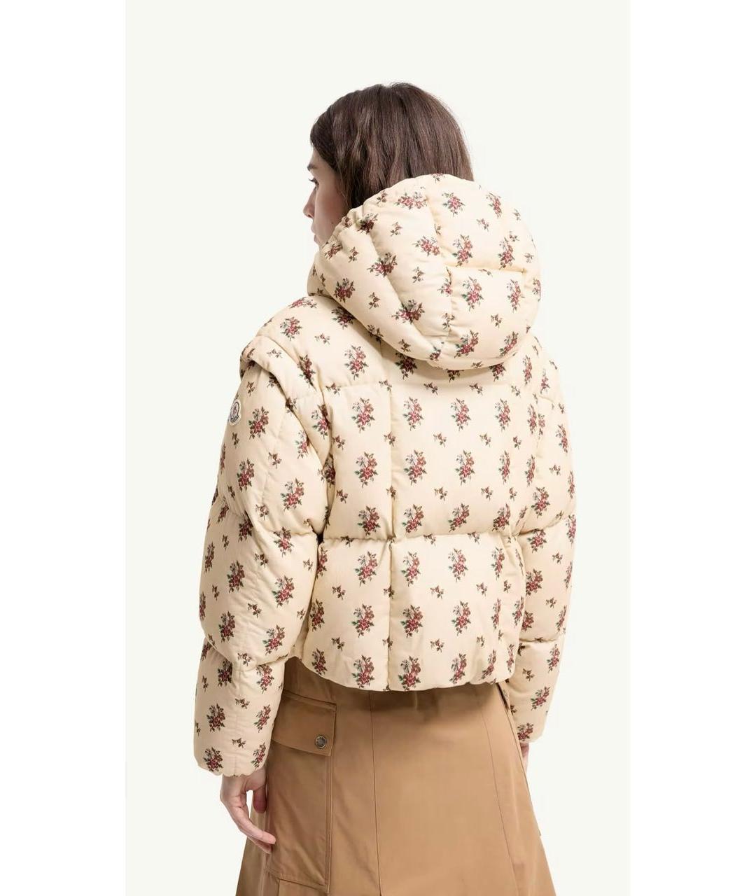 MONCLER Бежевая куртка, фото 5