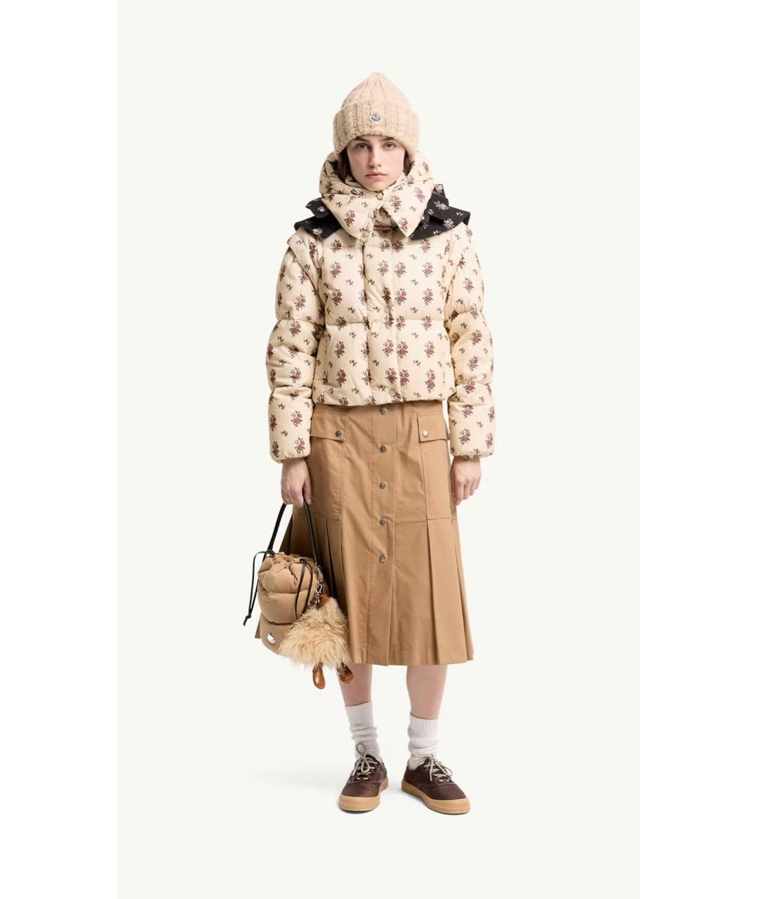 MONCLER Бежевая куртка, фото 3
