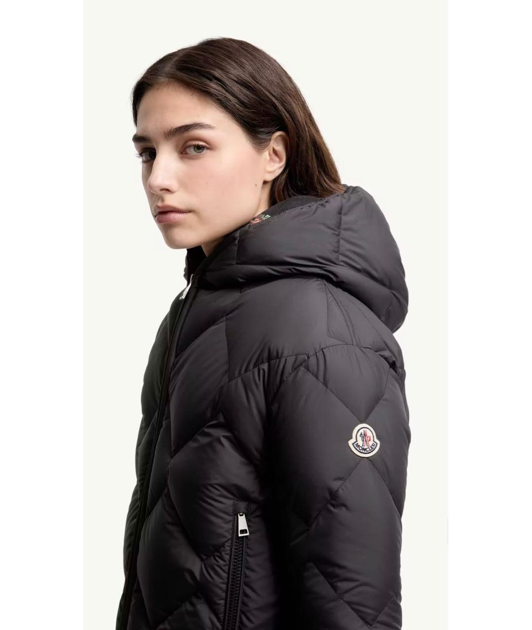 MONCLER Черная куртка, фото 5