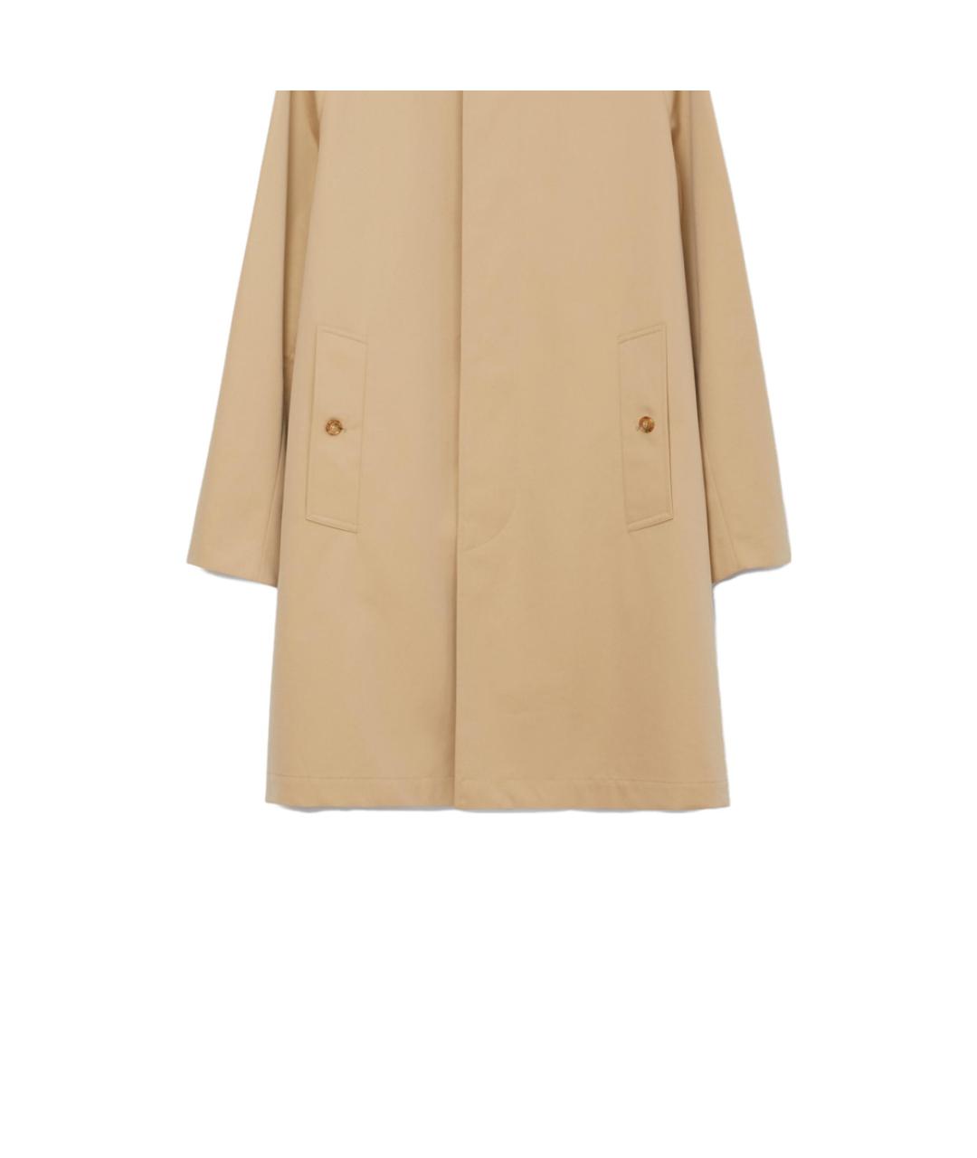 BURBERRY Хаки тренч / плащ, фото 5