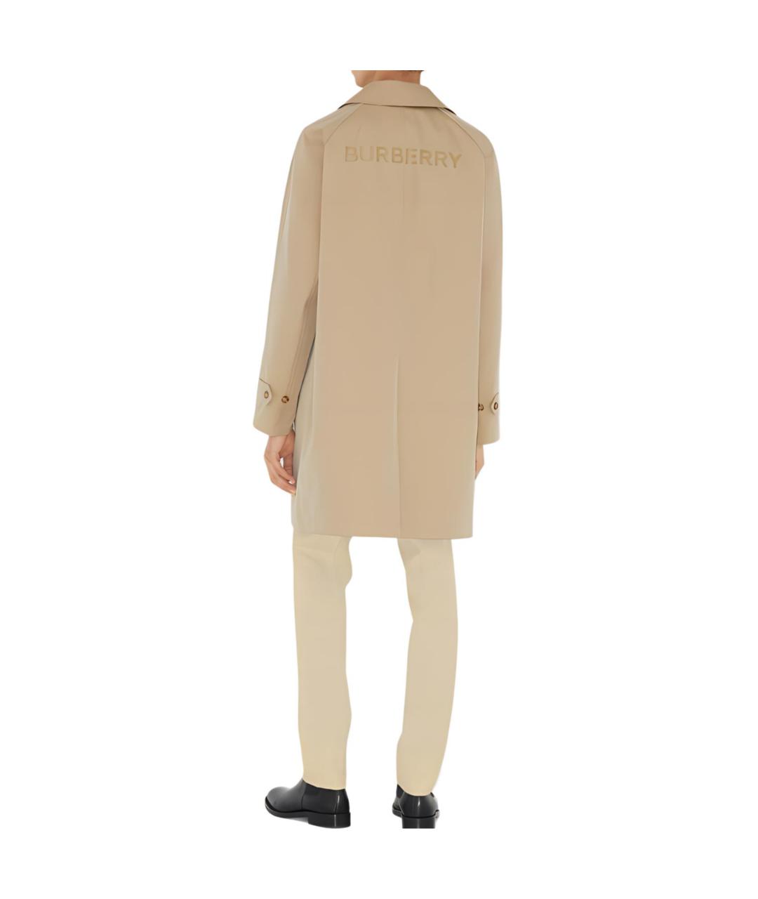 BURBERRY Хаки тренч / плащ, фото 3