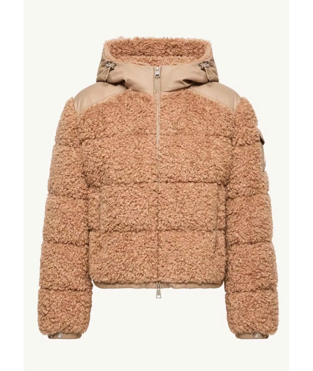 MONCLER Бежевая куртка, фото 6