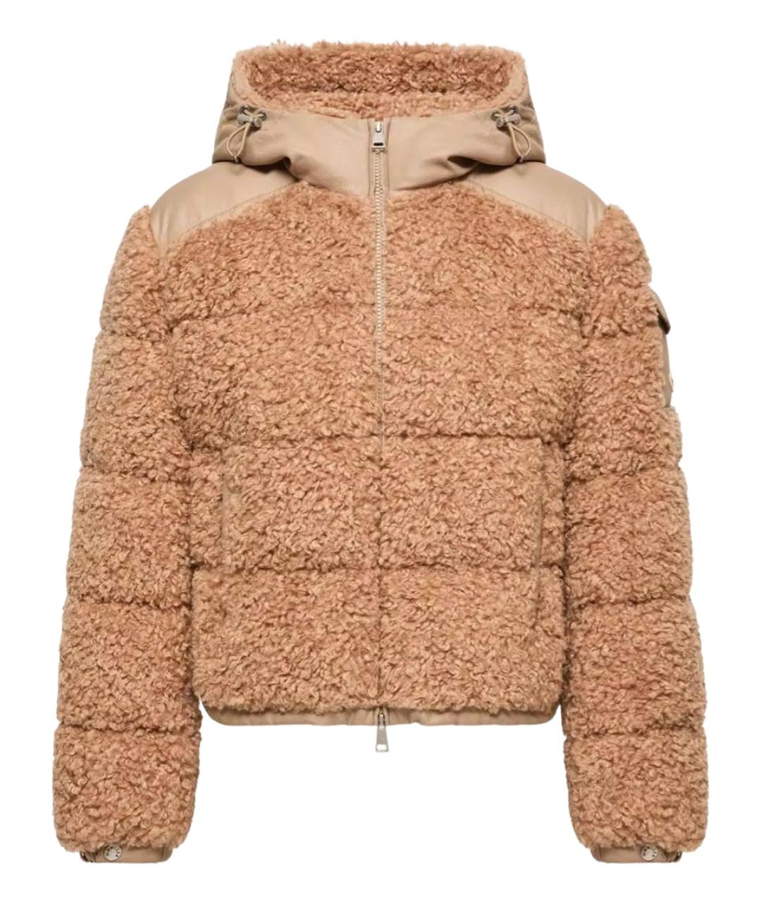 MONCLER Бежевая куртка, фото 1