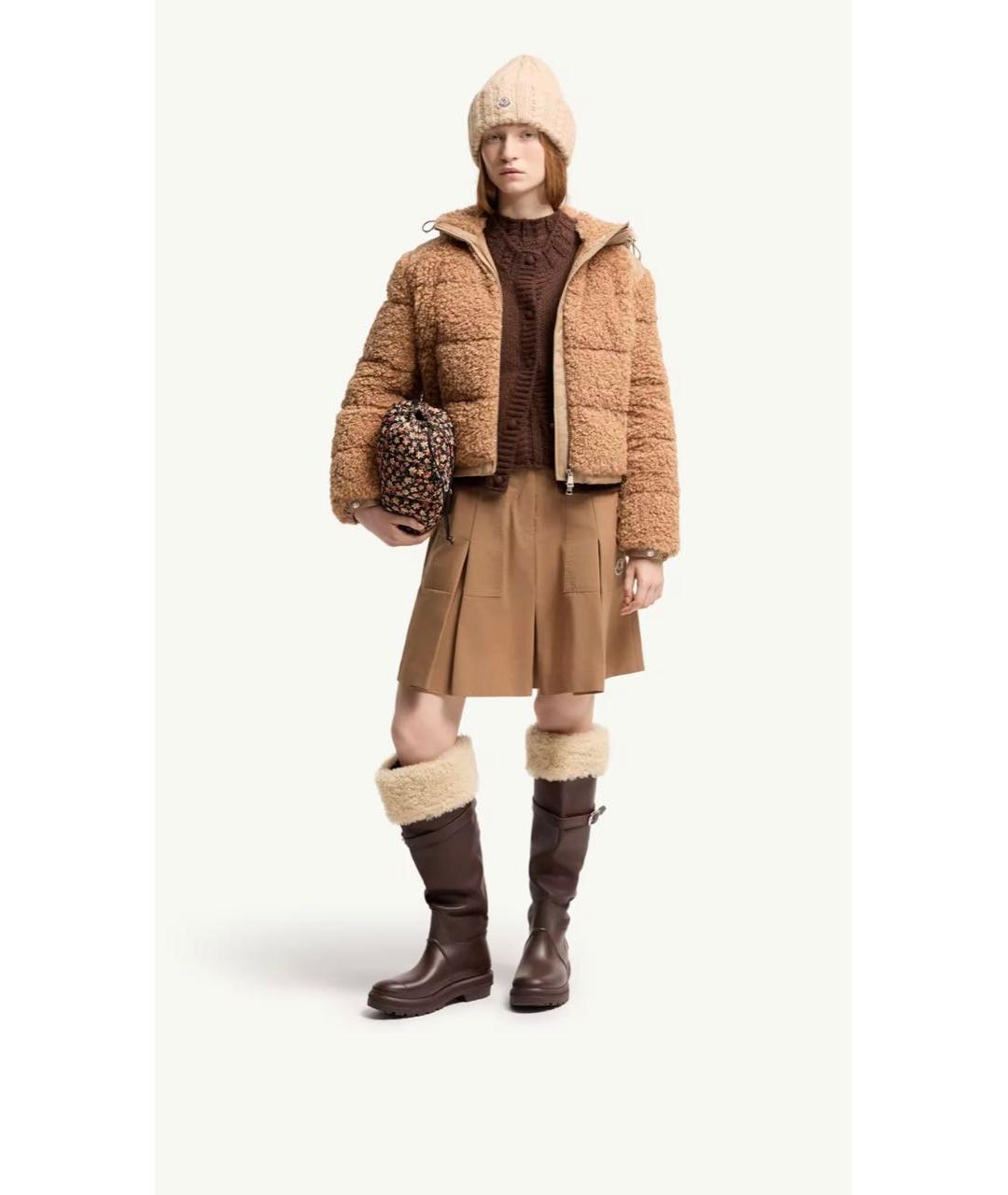 MONCLER Бежевая куртка, фото 2