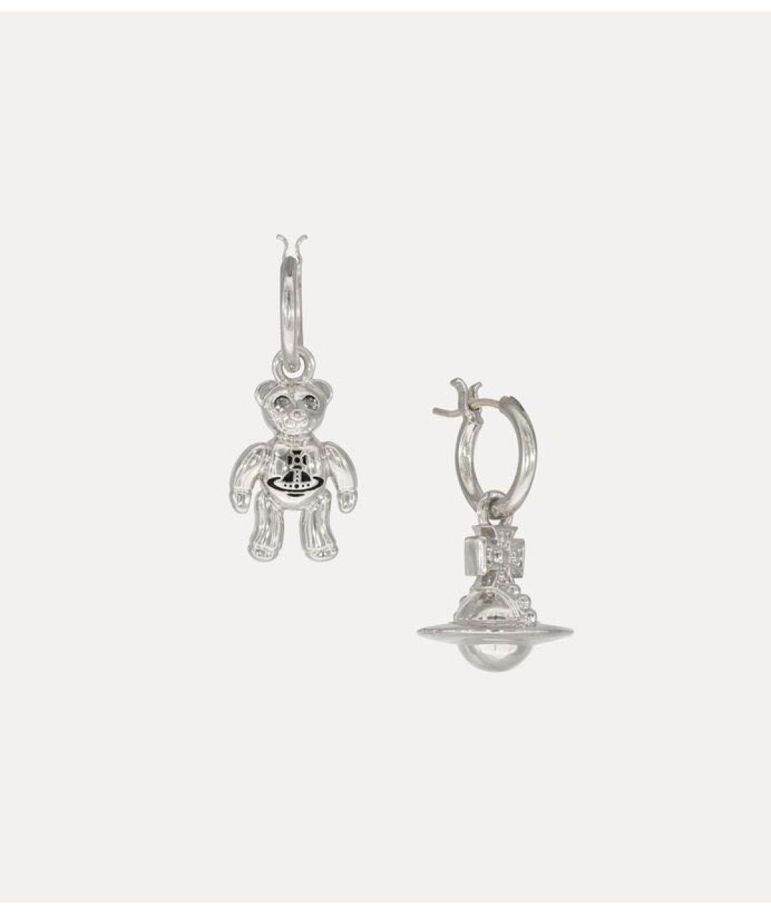 VIVIENNE WESTWOOD Серебряные латунные серьги, фото 6