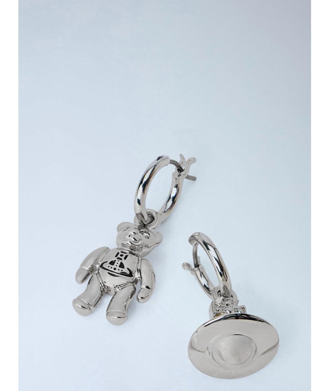 VIVIENNE WESTWOOD Серебряные латунные серьги, фото 5