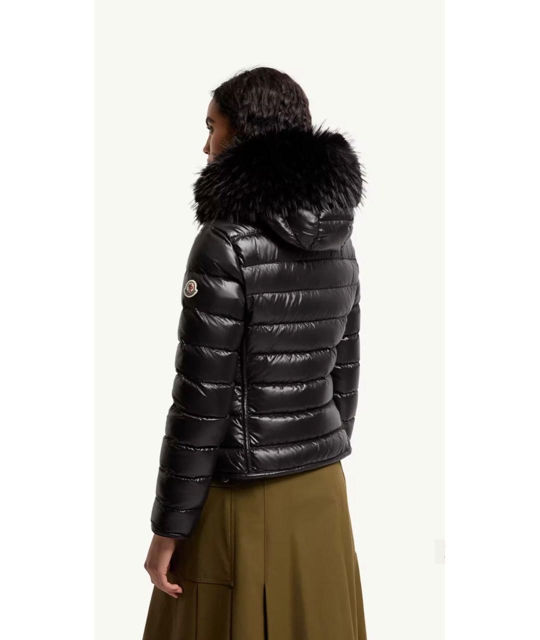 MONCLER Черная куртка, фото 5
