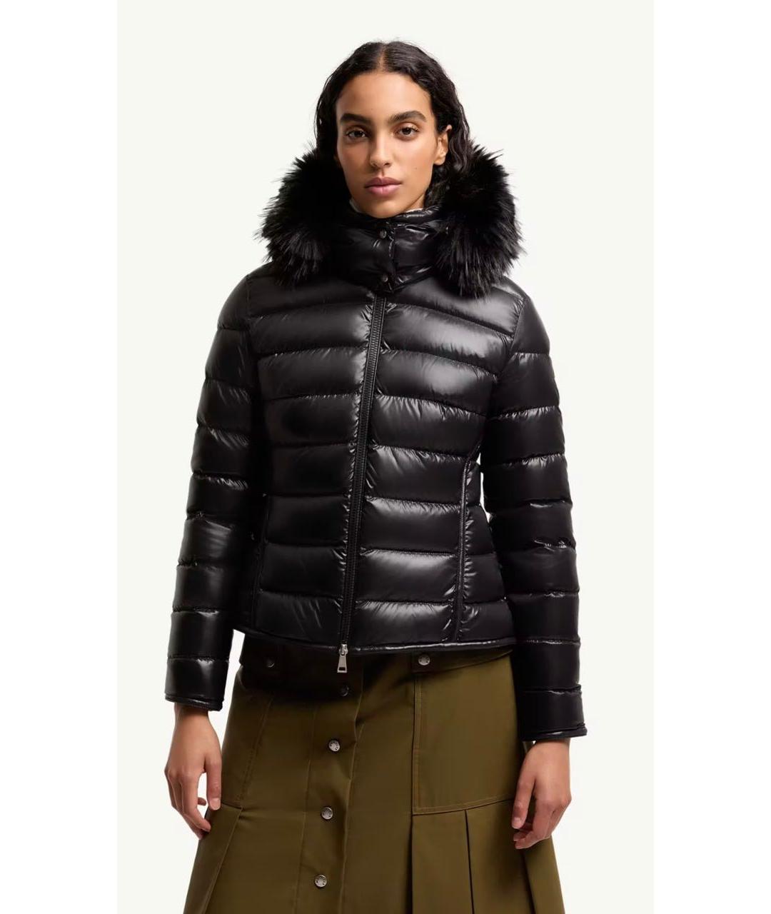 MONCLER Черная куртка, фото 4