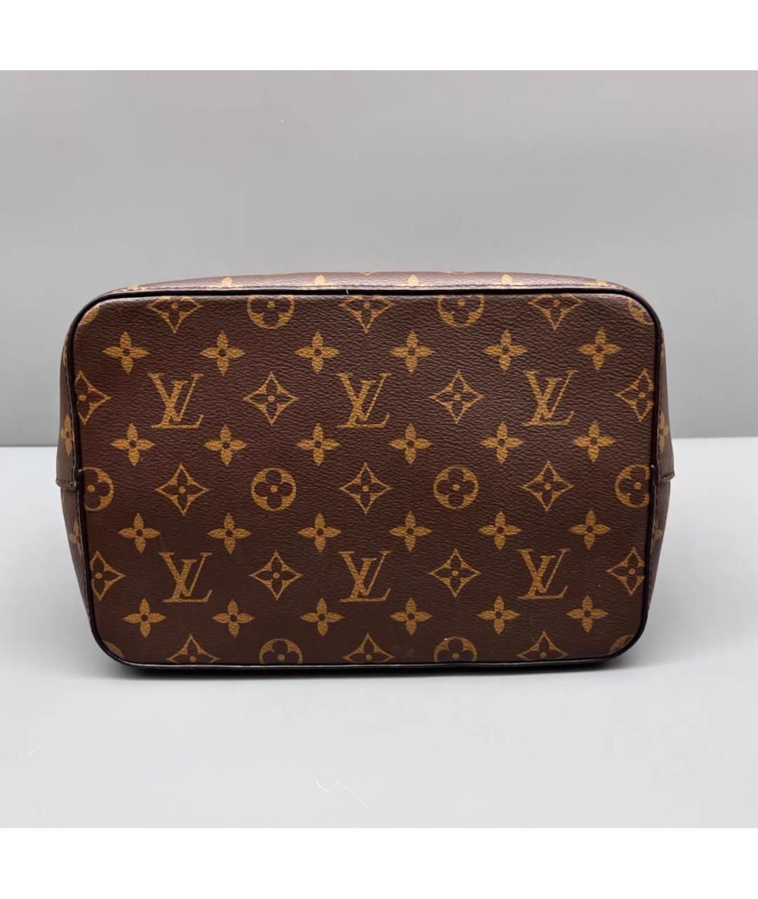 LOUIS VUITTON Черная сумка тоут из канвы, фото 3