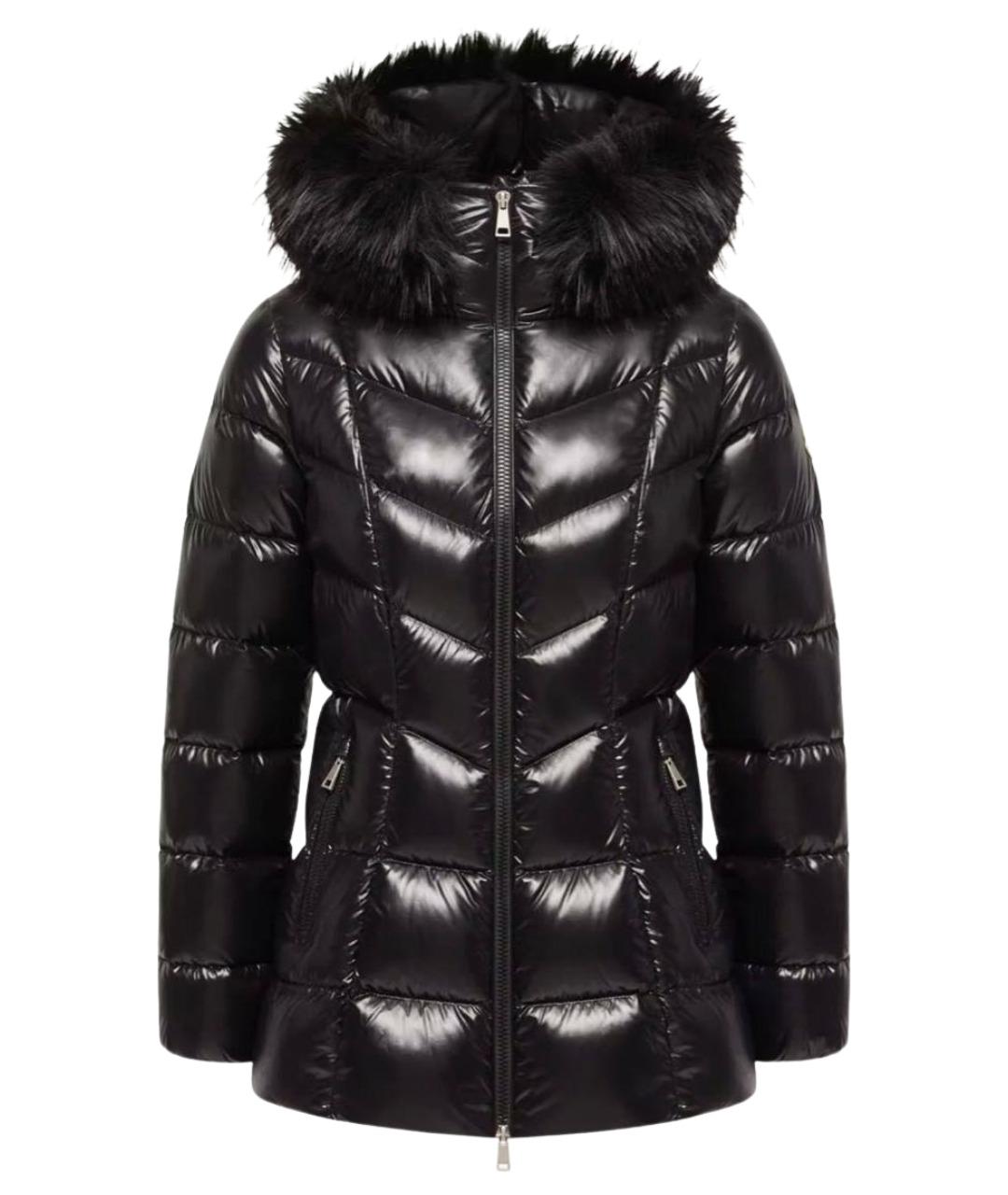MONCLER Черный пуховик, фото 1