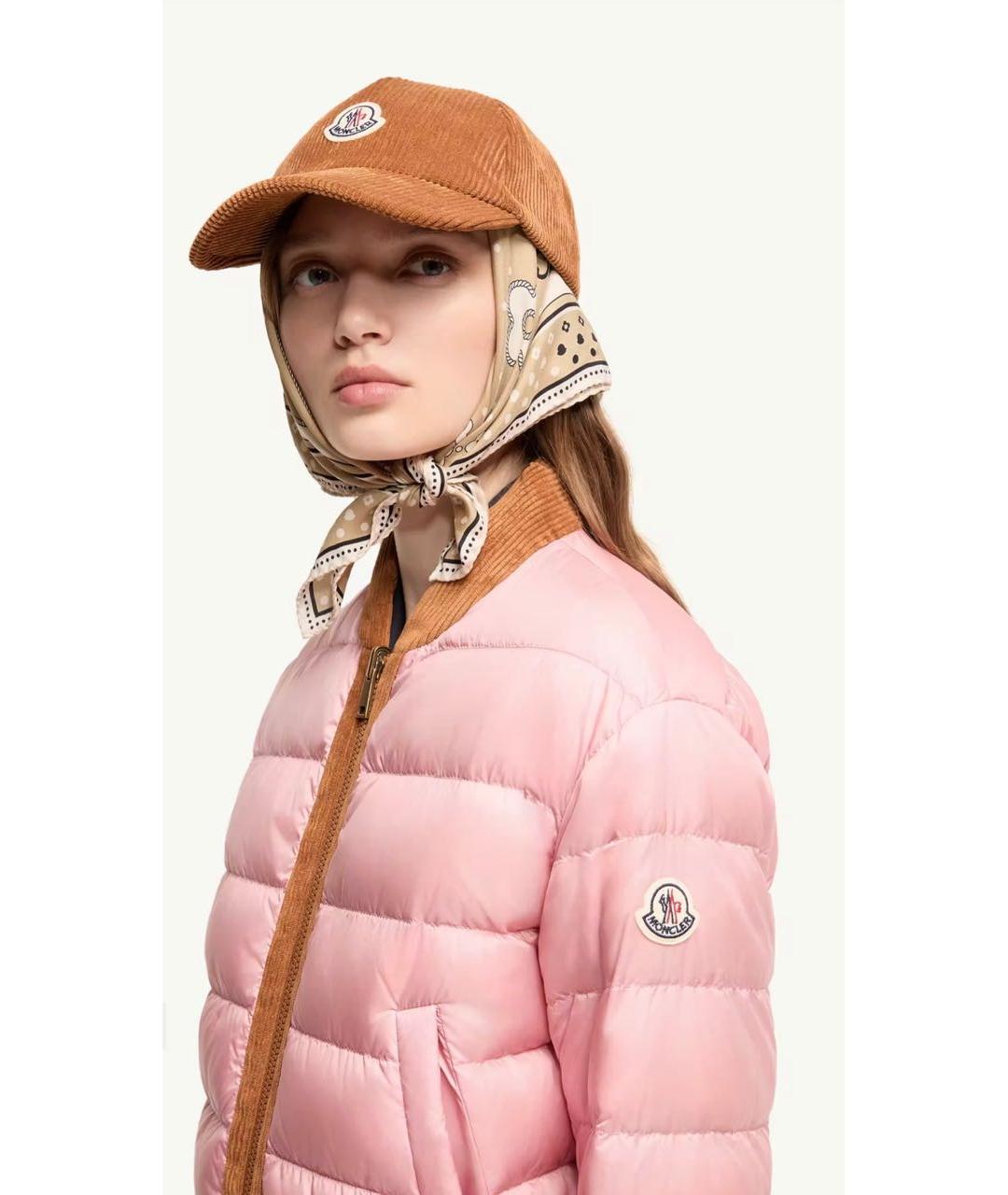 MONCLER Коричневая куртка, фото 5