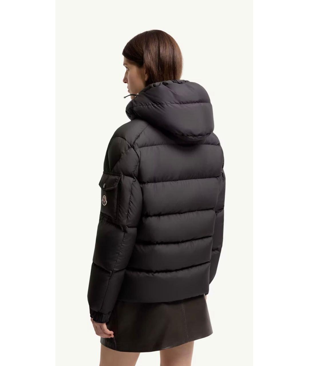 MONCLER Черная куртка, фото 3