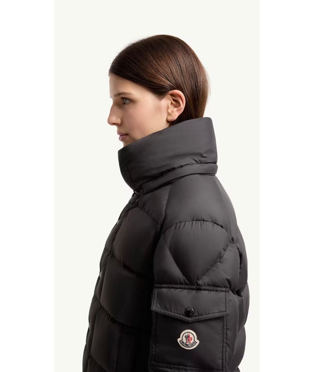 MONCLER Черная куртка, фото 5