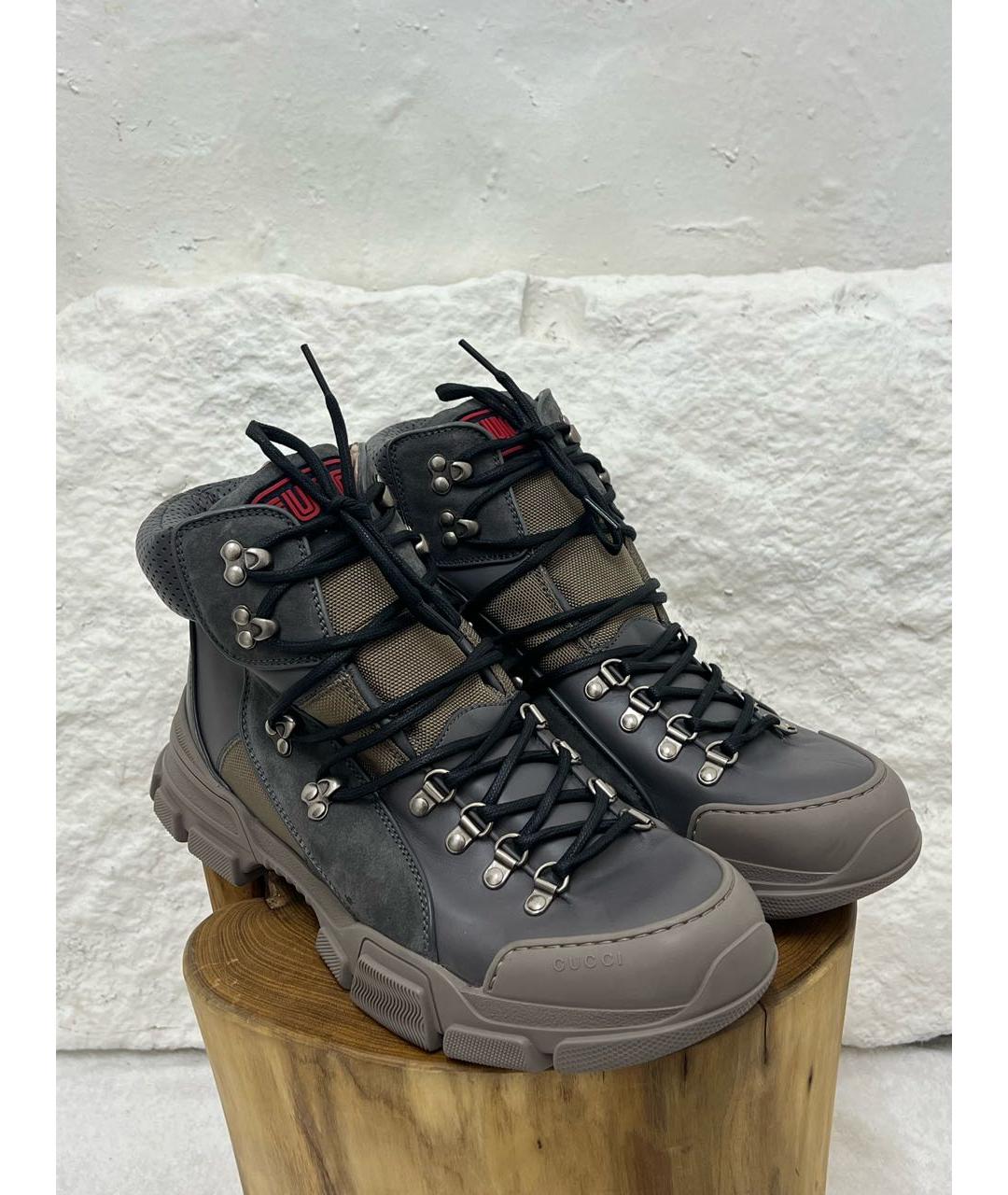 GUCCI Высокие кроссовки / кеды, фото 2