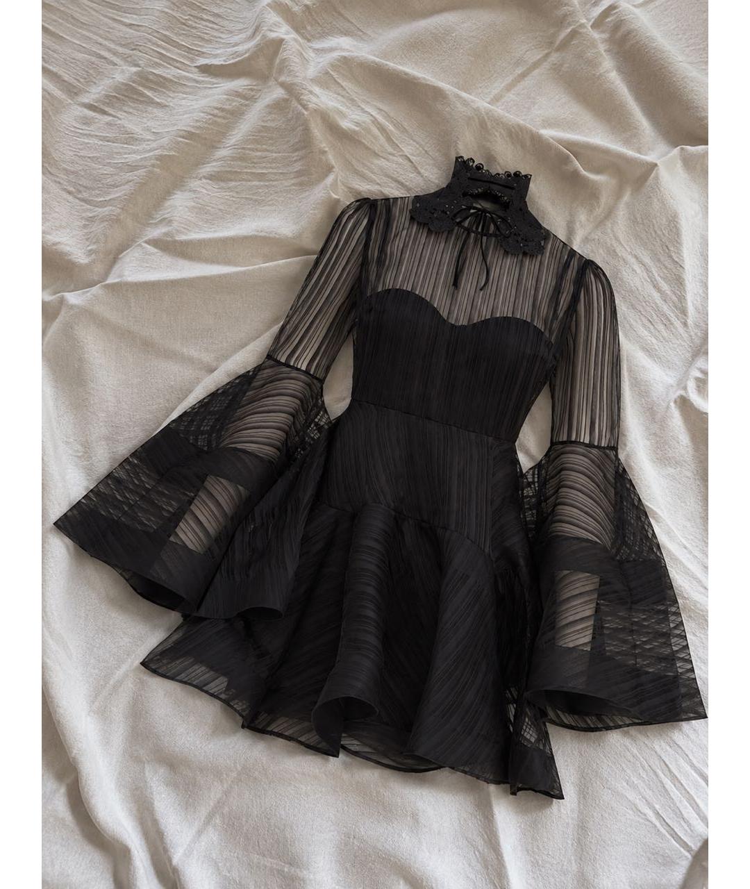 ZIMMERMANN Черное коктейльное платье, фото 2