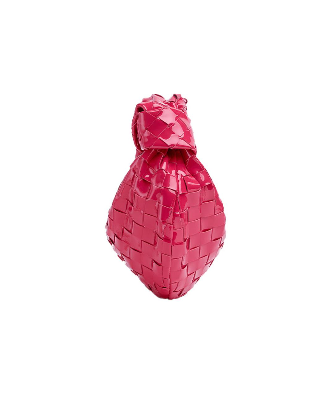 BOTTEGA VENETA Розовая кожаная сумка через плечо, фото 2