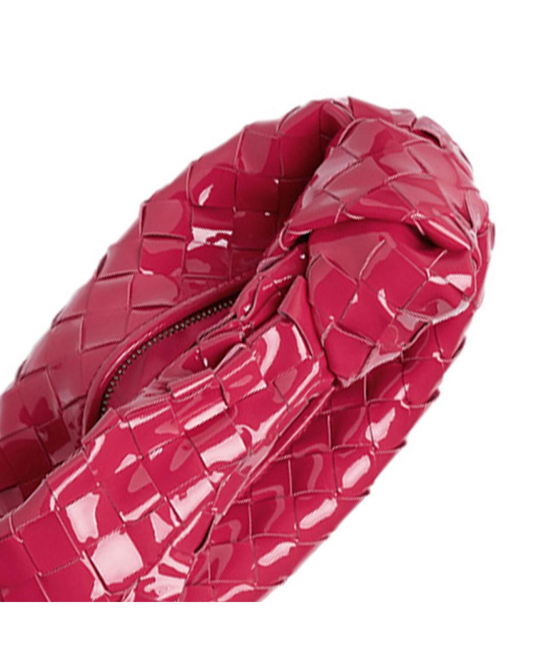 BOTTEGA VENETA Розовая кожаная сумка через плечо, фото 5