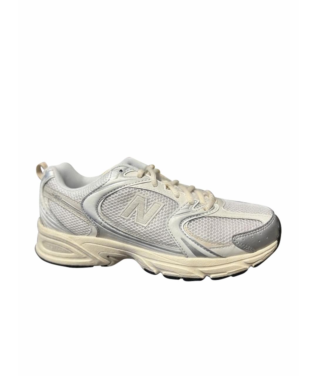 NEW BALANCE Бежевые кроссовки из искусственной кожи, фото 1