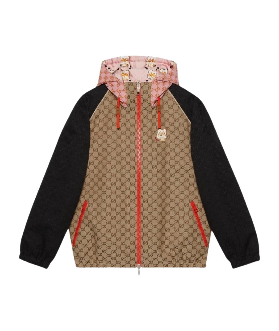 GUCCI Коричневая куртка, фото 1