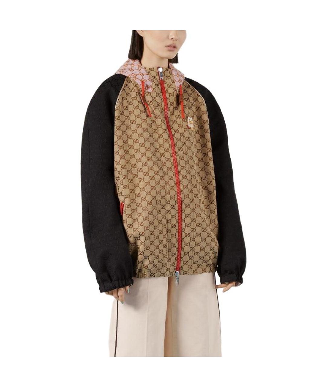 GUCCI Коричневая куртка, фото 4