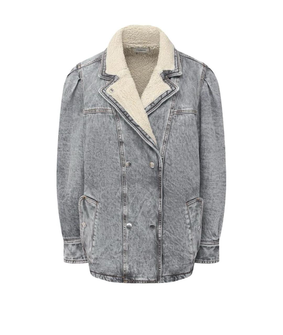 ISABEL MARANT ETOILE Серая деним куртка, фото 1
