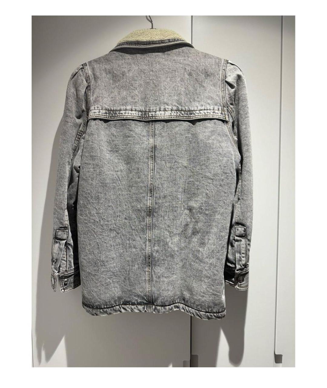 ISABEL MARANT ETOILE Серая деним куртка, фото 2
