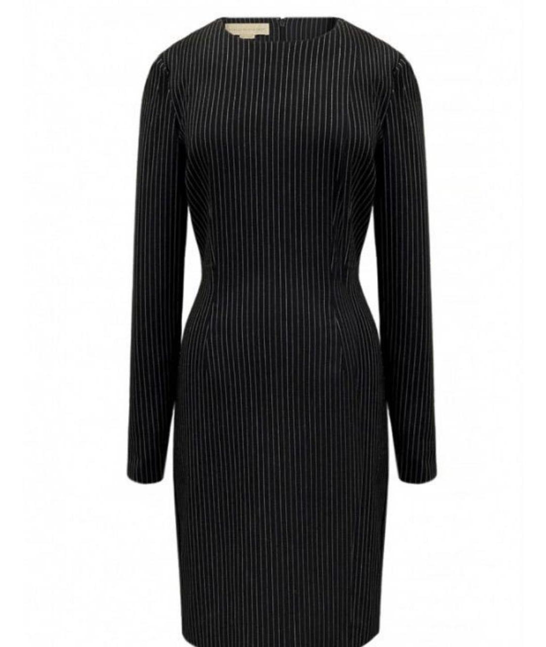 STELLA MCCARTNEY Черное шерстяное повседневное платье, фото 1
