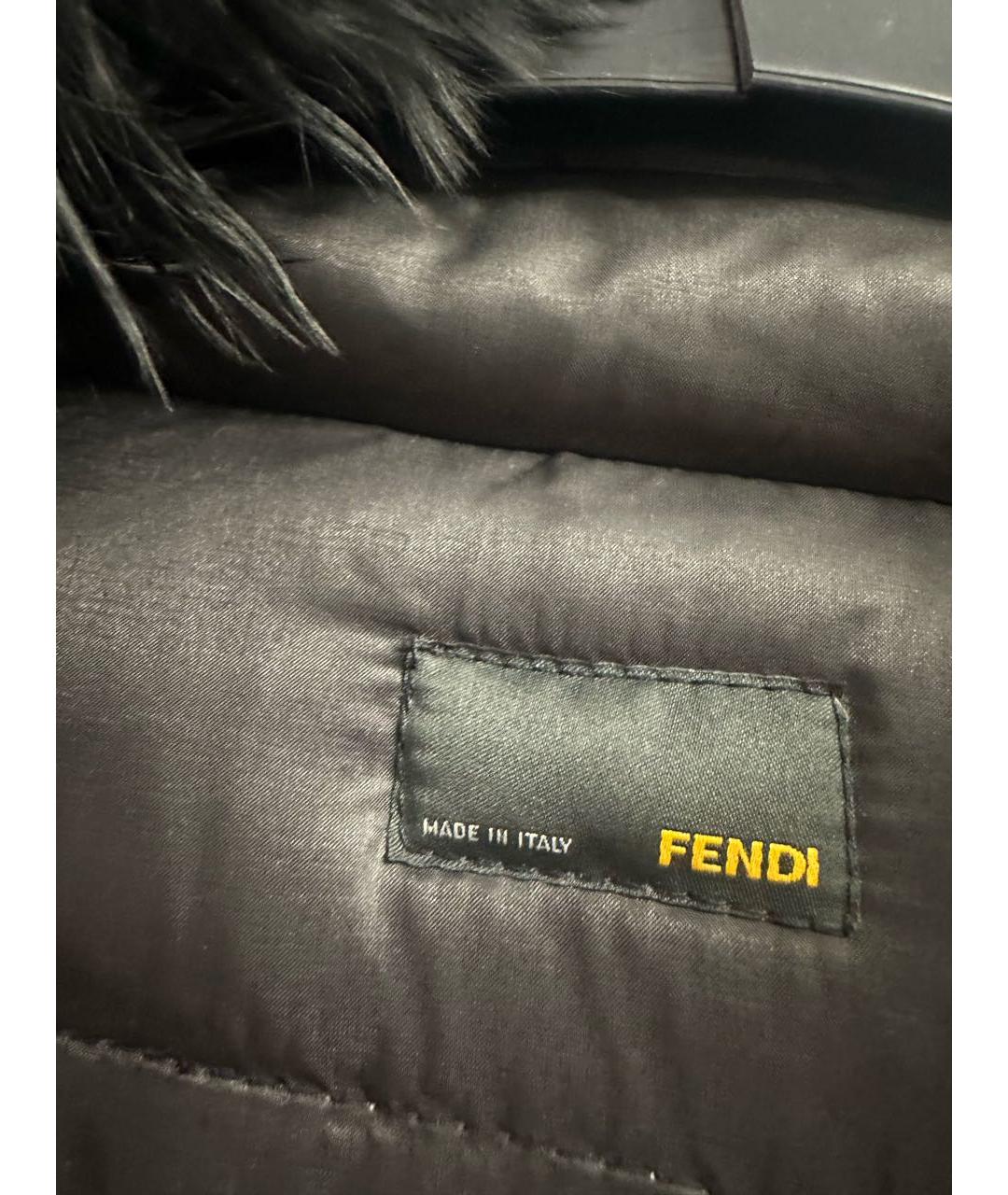 FENDI Черная куртка, фото 3