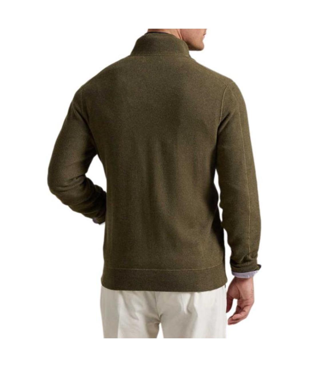 POLO RALPH LAUREN Зеленый джемпер / свитер, фото 4