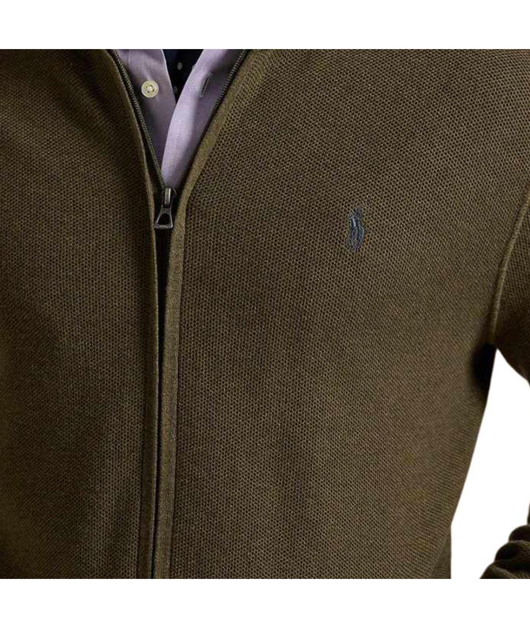 POLO RALPH LAUREN Зеленый джемпер / свитер, фото 5